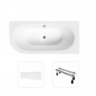 Ванна акриловая Helmken MarbellaLux 45505V95N9 159,5х75 см комплект 3 в 1