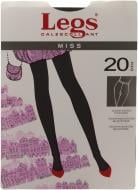 Колготки Legs MISS 20 den ASFALTO 3 чорний