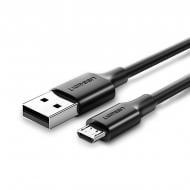 Кабель UGREEN US289 USB 2.0 to Micro Cable Nickel Plating 2A 0,25 м черный (60134)