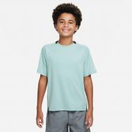 Футболка Nike B NK DF MULTI TECH SS TOP FB1292-309 р.XL зеленый