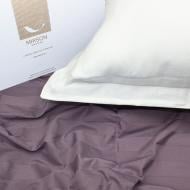 Наволочка сатин Gaell Duet 40x60 см молочный/серый MirSon