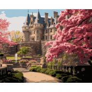 Картина по номерам Strateg Сад у замка 40x50 см VG034