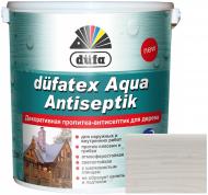 Просочувач Dufa dufatex Aqua Antiseptik білий шовковистий глянець 2,5 л