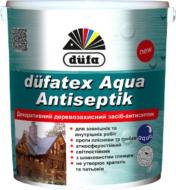 Пропитка Dufa dufatex Aqua Antiseptik белый шелковистый глянец 2,5 л