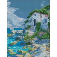 Мозаика Strateg Дом у моря 30x40 см ZAV3040-57