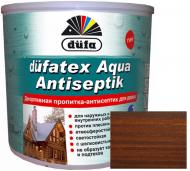 Пропитка Dufa dufatex Aqua Antiseptik орех шелковистый глянец 0,75 л