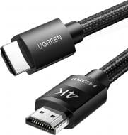 Кабель UGREEN HD119 4K HDMI Cable Male to Male Braided 2 м черный (40101)