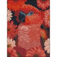 Мозаика Strateg Красный ара 30x40 см ZAV3040-64