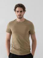 Футболка 4F D4Z21-TSM300-83S р.M бежевый