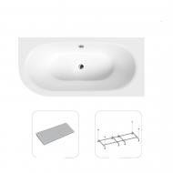 Ванна акриловая Helmken MarbellaLux 35TK868319 169х75 см комплект 3 в 1