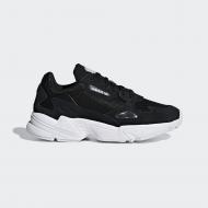 Кроссовки женские демисезонные Adidas FALCON W B28129 р.36 2/3 черные