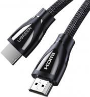 Кабель UGREEN HD140 HDMI Cable with Braided 1 м чорний (80401)