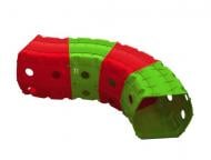 Туннель Doloni Toys 4 секции красно-зеленый 01471/3 Туннель Doloni Toys 4 секции красно-зеленый 01471/3