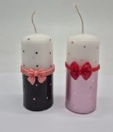 Свічка декоративна Бантик 50х120 мм Pako-If