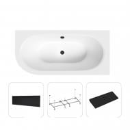 Ванна акриловая Helmken MarbellaLux 8055NE5245 169х75 см комплект 4 в 1