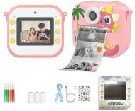 Фотокамера DIY TOYS с принтером «Динозавр» 2 в 1 CJ-4978946-P