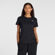 Футболка New Balance Heathertech WT41190BK р.M черный