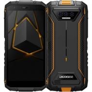 Смартфон Doogee S41T 4/64GB black/orange (6924351684419)