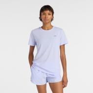 Футболка New Balance Sport Essentials Heathertech T – Shirt WT41190DYK р.XS фиолетовый