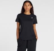 Футболка New Balance Sport Essentials Heathertech T – Shirt WT41190BK р.XS черный