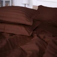 Наволочка Satin Jacquard Lorenzo 45x45 см коричневый MirSon