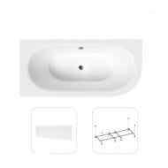 Ванна акриловая Helmken MarbellaLux S55076V057 179,5х80 см комплект 3 в 1 Ванна акриловая Helmken MarbellaLux S55076V057 179,5х80 см комплект 3 в 1