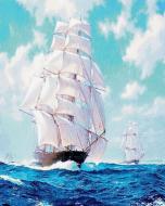 Набор со стразами на подрамнике GoToArt Попутный ветер 30x40 см 187053