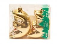 Набор елочных игрушек Месяц 032914 8 см 4 шт./уп.