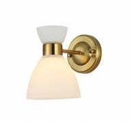 Бра Sensio Gavr 1x40 Вт E27 медный/белый LS-07304/1WG-E2740W
