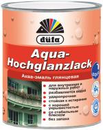 Акваэмаль Dufa Aqua-Hochglanzlack белый глянец 2,5 л