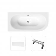 Ванна акриловая Helmken MarbellaLux 4E81D10129 179,5х80 см комплект 3 в 1