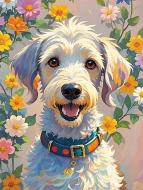 Набор со стразами на подрамнике GoToArt Надежный друг 30x40 см 177414