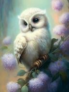 Набор со стразами на подрамнике GoToArt Ночная охранница 30x40 см 177419