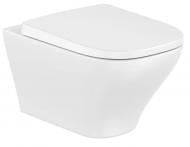 Унитаз подвесной ROCA AIROS VORTEX, с сиденьем slow-closing