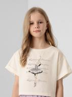 Футболка 4F J4Z21-JTSD202-11S білий Футболка 4F J4Z21-JTSD202-11S білий