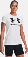 Футболка Under Armour UA W SPORTSTYLE LOGO SS 1356305-102 р.XS білий