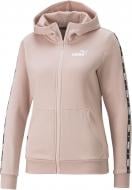 Джемпер Puma PUMA POWER TAPE FULL-ZIP HOODIE FL 67001147 р.XL бежевый