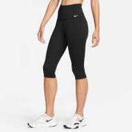 Лосины Nike W NK ONE DF HR CPRI TIGHT DV9024-010 р.XL черный