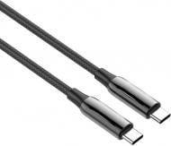 Кабель ColorWay Type-C - Type-C (PVC+Aluminum Alloy) (PD Fast Charging 240W) 5А 1 м черный (CW-CBPDCC069-BK)