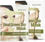 Маска для лица ROYAL SKIN Real С зеленым чаем 25 г 5 шт.