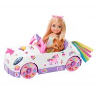 Игровой набор Mattel Кабриолет Челси с наклейками Barbie GXT41