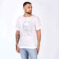 Вышиванка Эдельвика 129-22/09 Тарас Шевченко белый р. M