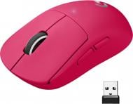 Мышка Logitech G Pro X Superlight Wireless magenta (910-005956)