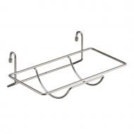 Полка на рейлинг Lemax YJ-G217 для бумажных полотенец 300х185х100 мм хром
