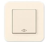 Выключатель реверсивный Gunsan Radius без подсветки кремовый 01 37 12 00 100 109 Выключатель реверсивный Gunsan Radius без подсветки кремовый 01 37 12 00 100 109
