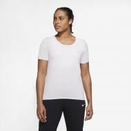 Футболка Nike W NK DF RUN DVN TOP SS DD5176-511 р.L белый Футболка Nike W NK DF RUN DVN TOP SS DD5176-511 р.L белый