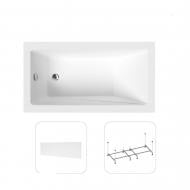 Ванна акриловая Helmken Rivana K076912B19 119,5х69,5 см комплект 3 в 1