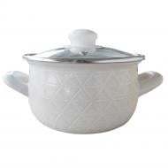 Каструля з кришкою Gusto Хурделиця 18 см 3,1 л GT-T-118-BL (BP121407)