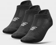 Носки 4F SOCKS CAS F194 (3PACK) 4FAW23USOCF194-20S р.35-38 черный