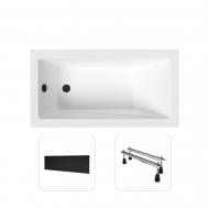 Ванна акриловая Helmken Rivana 95583424BE 119,5х69,5 см комплект 3 в 1